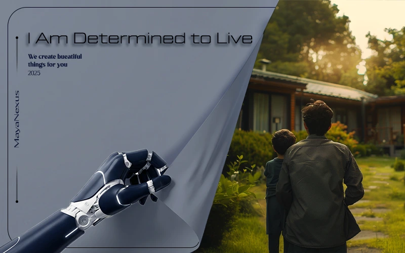 "I Am Determined to Live" AI music video