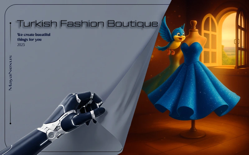 Turkish Fashion Boutique AI Promotional Video