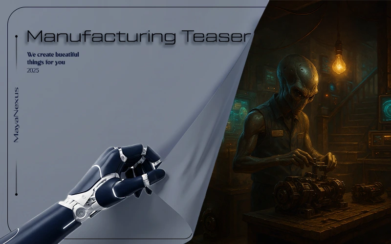 manufacturing teaser video with AI